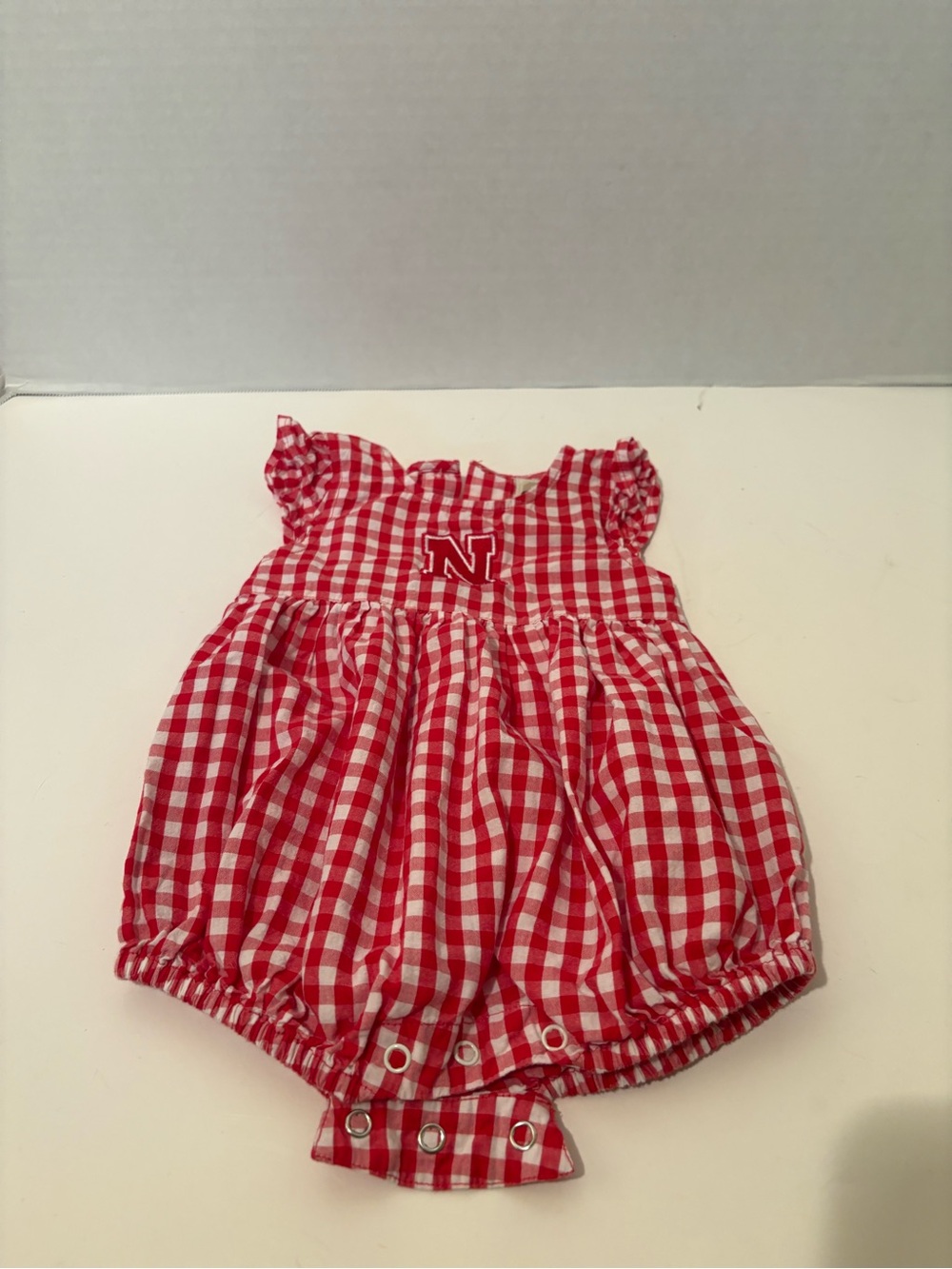 Nebraska Corn Husker One Piece Outfit